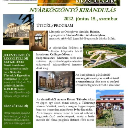 WTE Nyárköszöntő kirándulás