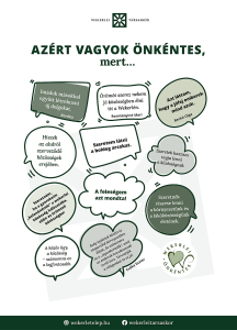 Azért vagyok önkéntes, mert...