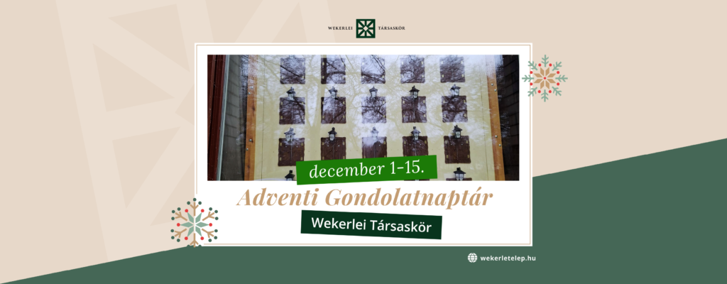 adventi gondolatnaptár wekerletelep