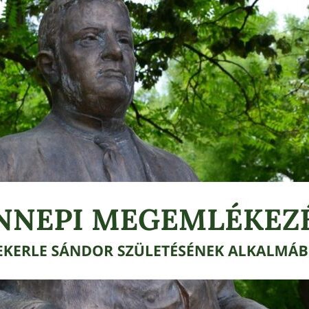 Ünnepi események Wekerle Sándor születésének alkalmából